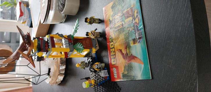 LEGO Dino 5883 – Tower Takedown (met Pteranodon & handleidin, Kinderen en Baby's, Speelgoed | Duplo en Lego, Zo goed als nieuw