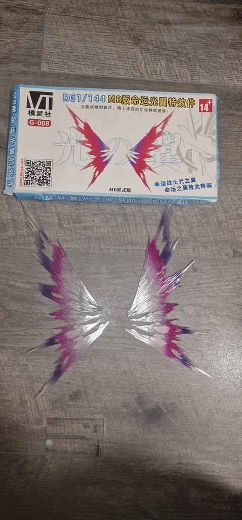 Wings of Light Destiny Gundam, Hobby en Vrije tijd, Modelbouw | Figuren en Diorama's, Zo goed als nieuw, 1:50 of kleiner, Ophalen of Verzenden