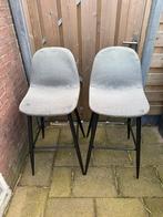 Twee barkrukken, Huis en Inrichting, Barkrukken, 2 krukken, Ophalen, 60 tot 90 cm