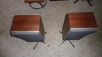 B&O Luidspreker set op voet Beovox S 4500 ., Gebruikt, 60 tot 120 watt, Front, Rear of Stereo speakers, Ophalen