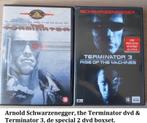 3 DVD's, ARNOLD SCHWARZENEGGER  the terminator, Alle leeftijden, Ophalen of Verzenden, Zo goed als nieuw