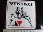 sticker viking logo sigaretten tabak shag vintage, Verzamelen, Merk, Zo goed als nieuw, Verzenden