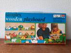 Vintage houten Simplex Toys puzzel in originele doos, Ophalen of Verzenden, Zo goed als nieuw, Overige typen