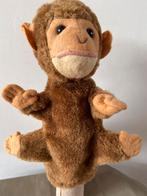 Vintage handpop, aap, Ophalen of Verzenden, Zo goed als nieuw, Stoffen beer, Overige merken