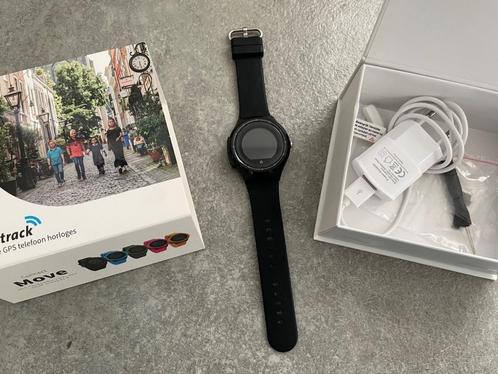 One2Track Connect Move GPS horloge, Sieraden, Tassen en Uiterlijk, Smartwatches, Zo goed als nieuw, Android, Zwart, GPS, Ophalen
