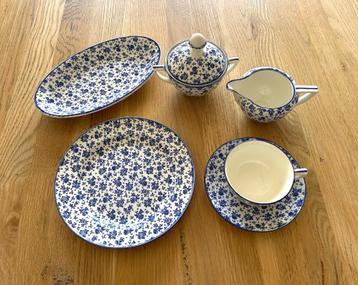 Petrus Regout Annam 6 pers koffieservies 22 delig beschikbaar voor biedingen