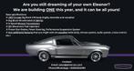 Ford Mustang "Eleanor" GT500E, Overige carrosserieën, Bedrijf, 499 pk, Ford USA