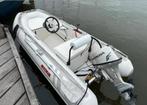 Suzamar Rib boot met 4 takt honda 6 pk polyester bodem izgs!, Watersport en Boten, Overige merken, Gebruikt, Ophalen of Verzenden