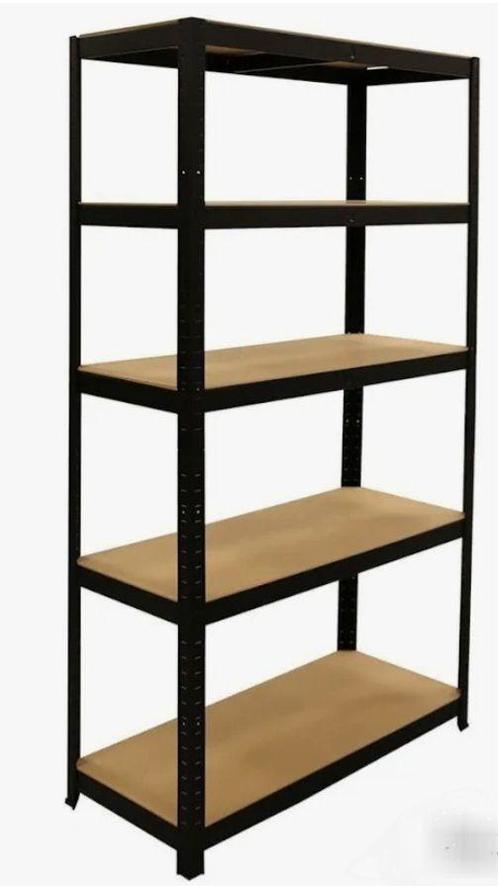 2 Stellingkasten - Metalen Frame, Houten Planken, Huis en Inrichting, Kasten | Stellingkasten, Zo goed als nieuw, Ophalen