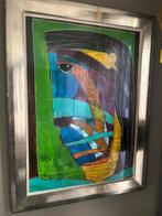 Groot werk Theo Mackaay op linnen, Antiek en Kunst, Ophalen of Verzenden