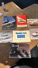 Saab instructie boekjes en folders 7.stuks gebruikte staat, Ophalen of Verzenden, Gelezen, Overige merken