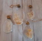 4 glazen hangers met droogbloemen erin riviera maison, Huis en Inrichting, Woonaccessoires | Overige, Verzenden