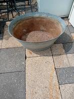 Zinken  teil., Tuin en Terras, Bloembakken en Plantenbakken, Ophalen, Gebruikt, Metaal, 30 tot 60 cm