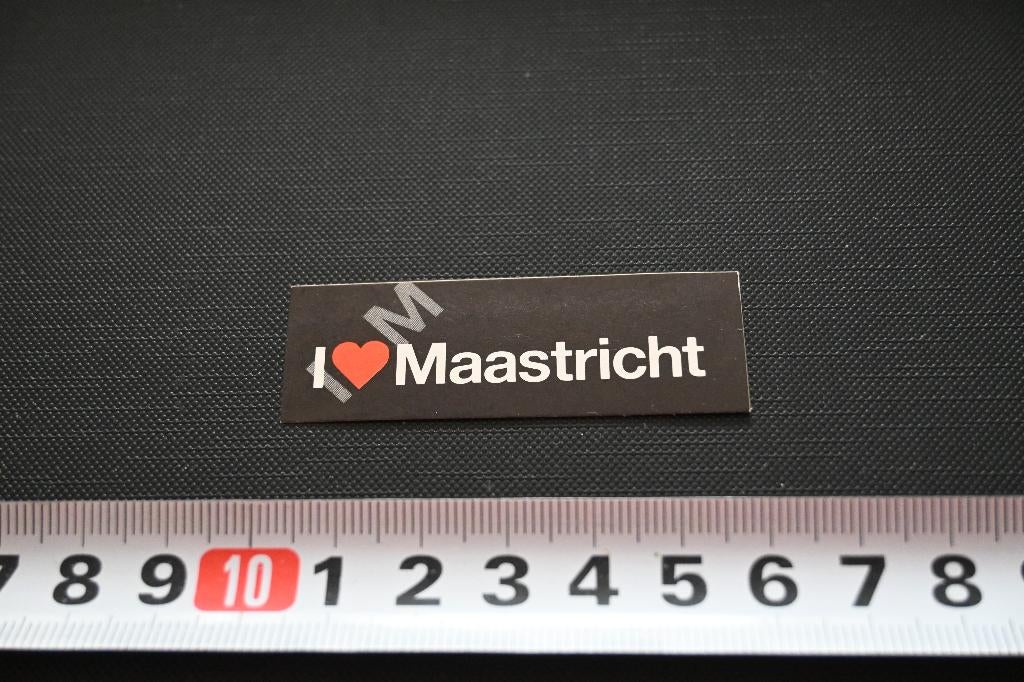sticker I love IBM maastricht, Verzamelen, Ophalen, Zo goed als nieuw