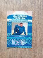Libelle nr. 19 - 1986 - Jeans breien voor hem, Hobby en Vrije tijd, Breien en Haken, Ophalen, Gebruikt, Breien, Patroon of Boek
