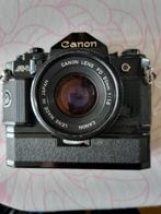 CANON A1/1.8/50 +WINDER., Spiegelreflex, Canon, Gebruikt, Ophalen of Verzenden