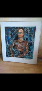 Zeefdruk van Henk Schiffmacher Limed editie  num. 80/150, Antiek en Kunst, Kunst | Litho's en Zeefdrukken, Ophalen