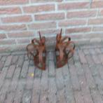 Stalen Sierkroontjes - Set van 2, Ophalen, Gebruikt, Bruin, Metaal