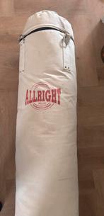 Allright bokszak 180 cm inclusief ketting, Sport en Fitness, Ophalen, Zo goed als nieuw, Bokszak