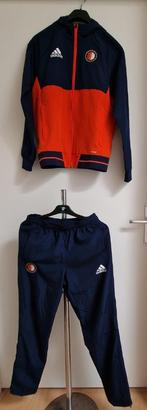 Feyenoord Trainingspak, Kleding | Heren, Sportkleding, Blauw, Ophalen of Verzenden, Zo goed als nieuw, Adidas