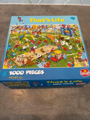That's Life Puzzel 1000 stukjes - Zo Goed Als Nieuw beschikbaar voor biedingen