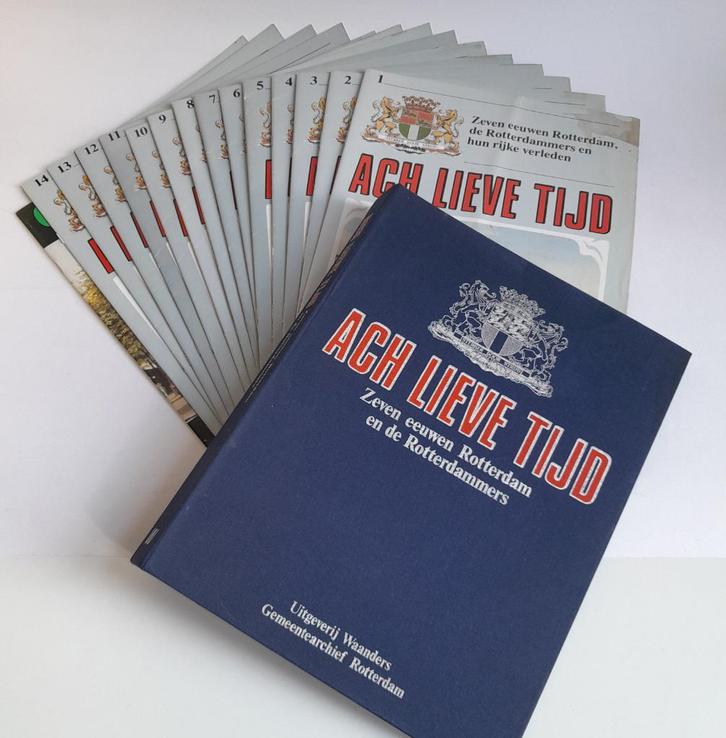 Ach Lieve Tijd - Zeven eeuwen Rotterdam en de Rotterdammers, Boeken, Geschiedenis | Stad en Regio, Gelezen, Ophalen of Verzenden