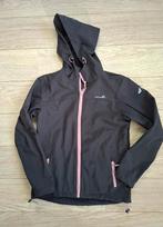 Windjack meisje zwart met roze afwerking maat 164, Gebruikt, Ophalen of Verzenden, Jas, Mountainpeak