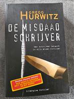 De Misdaadschrijver - Gregg Hurwitz, Boeken, Ophalen of Verzenden, Zo goed als nieuw, Gregg Hurwitz, Nederland