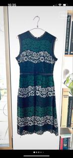 Ted Baker Inarra Color-Block Lace Jurk, Maat 38/40 (M), Zwart, Ophalen of Verzenden, Zo goed als nieuw