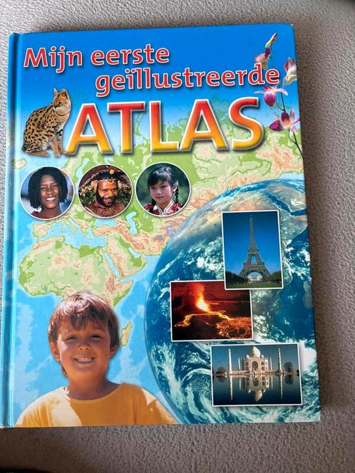 Mijn eerste geillustreerde Atlas, Boeken, Kinderboeken | Jeugd | onder 10 jaar, Zo goed als nieuw, Non-fictie, Ophalen of Verzenden