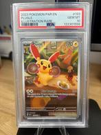 Pokémon Plusle Illustration Rare PSA 10, Hobby en Vrije tijd, Ophalen of Verzenden, Zo goed als nieuw, Losse kaart, Foil