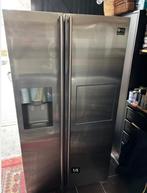 RVS Amerikaanse koelkast Samsung in prima staat, Witgoed en Apparatuur, Koelkasten en IJskasten, Ophalen, Gebruikt, 200 liter of meer
