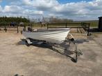 visboot inclusief trailer Mercury 3.5pk 4takt, Ophalen, Tot 10 pk, Zo goed als nieuw, 3 tot 6 meter