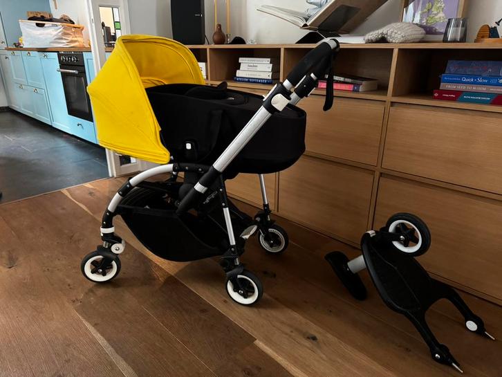 Bugaboo Bee 3 kinderwagen met zitje, regenhoes en muggennet, Kinderen en Baby's, Kinderwagens en Combinaties, Gebruikt, Kinderwagen
