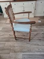 Antieke stoel, nieuwe bekleding, Ophalen