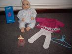 baby anabel interactief met acc, Ophalen of Verzenden, Zo goed als nieuw, Babypop
