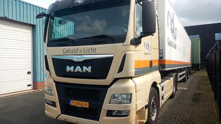 Man tgx 360  trekker met oplegger, Auto's, Vrachtwagens, Particulier, Ophalen