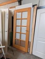 Opdekdeur met verzet glas, Doe-het-zelf en Verbouw, Kozijnen en Schuifpuien, Gebruikt, Overige typen, 150 tot 225 cm, Inclusief glas