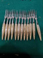 cocktailprikkers wit met prent retro, Huis en Inrichting, Ophalen of Verzenden, 'T Olde Gre-j, Info@toldegrej.nl, Endepoelstraat 20f Didam