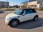 Mini Cooper Cabrio 2011 Wit. APK tot 28-8-2026!, Zwart, 4 cilinders, Cabriolet, 4 stoelen