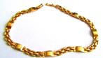 Prachtige lange geel goud vergulde armband, Sieraden, Tassen en Uiterlijk, Armbanden, Ophalen, Zo goed als nieuw