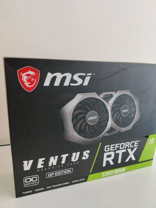 RTX 2060 SUPER 8GB (OC), Computers en Software, Videokaarten, Zo goed als nieuw, Nvidia, PCI-Express 3.0, GDDR6, HDMI, DisplayPort