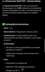 ZO GOED ALS NIEUW Topmatras 160x200 2 persoons, Huis en Inrichting, Slaapkamer | Matrassen en Bedbodems, Ophalen, Tweepersoons