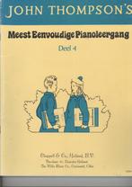 John Thompson's meest eenvoudige pianoleergang deel 4, Muziek en Instrumenten, Bladmuziek, Ophalen of Verzenden, Zo goed als nieuw