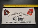 Stoottroepen WO2 Brabant 1944 1945 AMX PRI pantservoertuig, Ophalen of Verzenden, Zo goed als nieuw, Luciferdoosjes of -merken