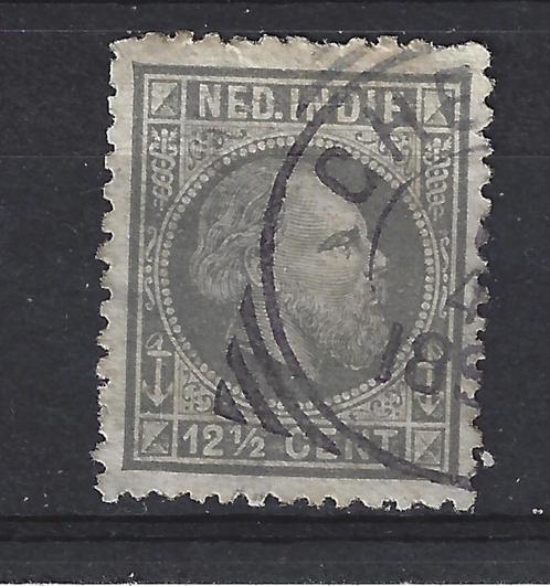 Nr 10 gebruikt Willem III 1870 Nederlands Indie voor 10% CW, Postzegels en Munten, Postzegels | Nederlands-Indië en Nieuw-Guinea