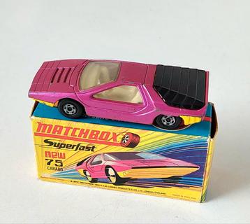 Matchbox Superfast Alfa Carabo 1970 modelauto met doosje beschikbaar voor biedingen