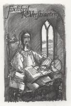 1074 Ex Libris België : Raymond Verstraeten, 1966, Antiek en Kunst, Verzenden