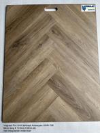Visgraat Pvc Click Antwerpen 6mm dik + integreerde ondervloe, Bruin, 75 m² of meer, Visgraat Pvc click met integreerde ondervloer