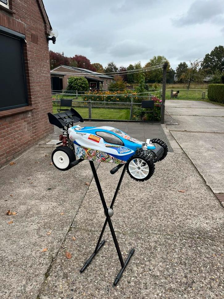 Elcon MMX XL | Zenoah G270RC, Hobby en Vrije tijd, Modelauto's | 1:5 tot 1:12, Zo goed als nieuw, Auto, Ophalen